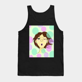 Blowing Bubbles Tank Top